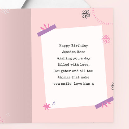 Personalised Photo Upload Polaroid Birthday Card – Birthday Card - image 3