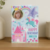 Personalised Photo Upload Princess Birthday Card – Girls Birthday Card