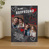 Personalised Photo Upload Hearts Card – Valentine's Day Birthday Card