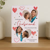 Personalised Photo Upload Red Hearts Card – Valentine's Day Anniversary Card