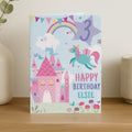 Personalised Princess Birthday Card – Girls Birthday Card