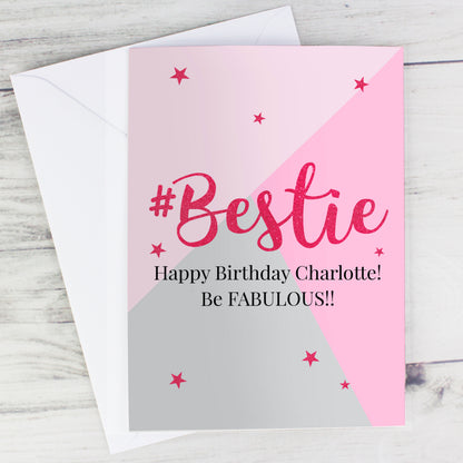 Personalised #Bestie Card - image 6