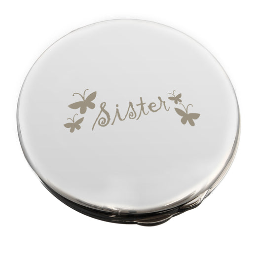 Sister Round Compact Mirror - image 2