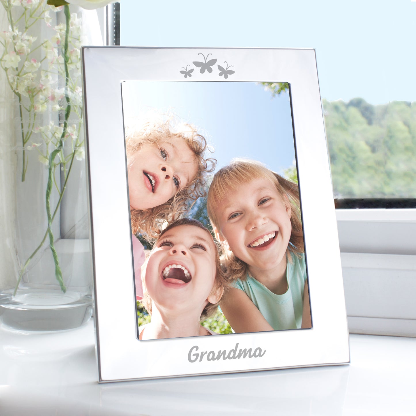 Silver 5x7 Grandma Photo Frame from Heartfelt Gifts