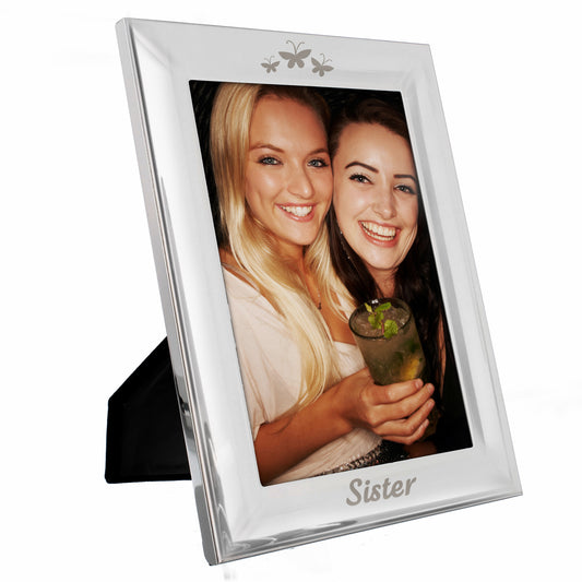 Silver 5x7 Sister Photo Frame - image 2