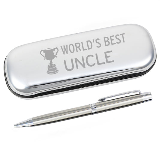 World's Best Uncle Pen & Box - image 2