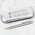 World's Best Teacher Pen & Box from Heartfelt Gifts