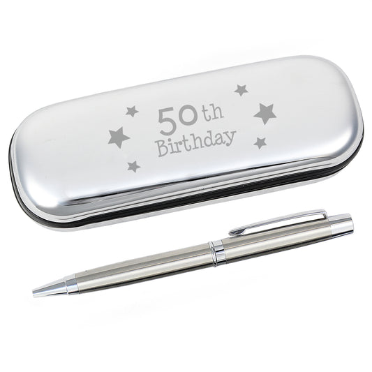 50th Birthday Pen & Box - image 2