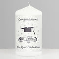 Graduation Pillar Candle from Heartfelt Gifts