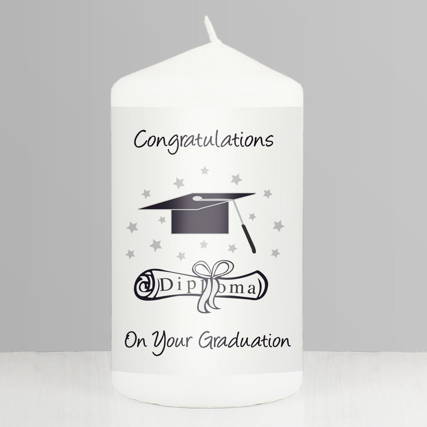Graduation Pillar Candle from Heartfelt Gifts