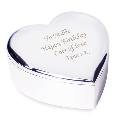 Personalised Heart Trinket Box - image 5