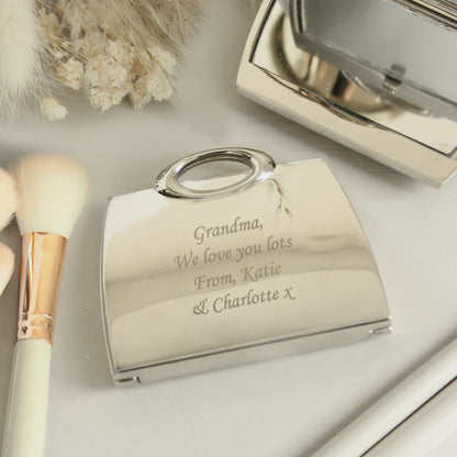 Personalised Handbag Compact Mirror - image 2