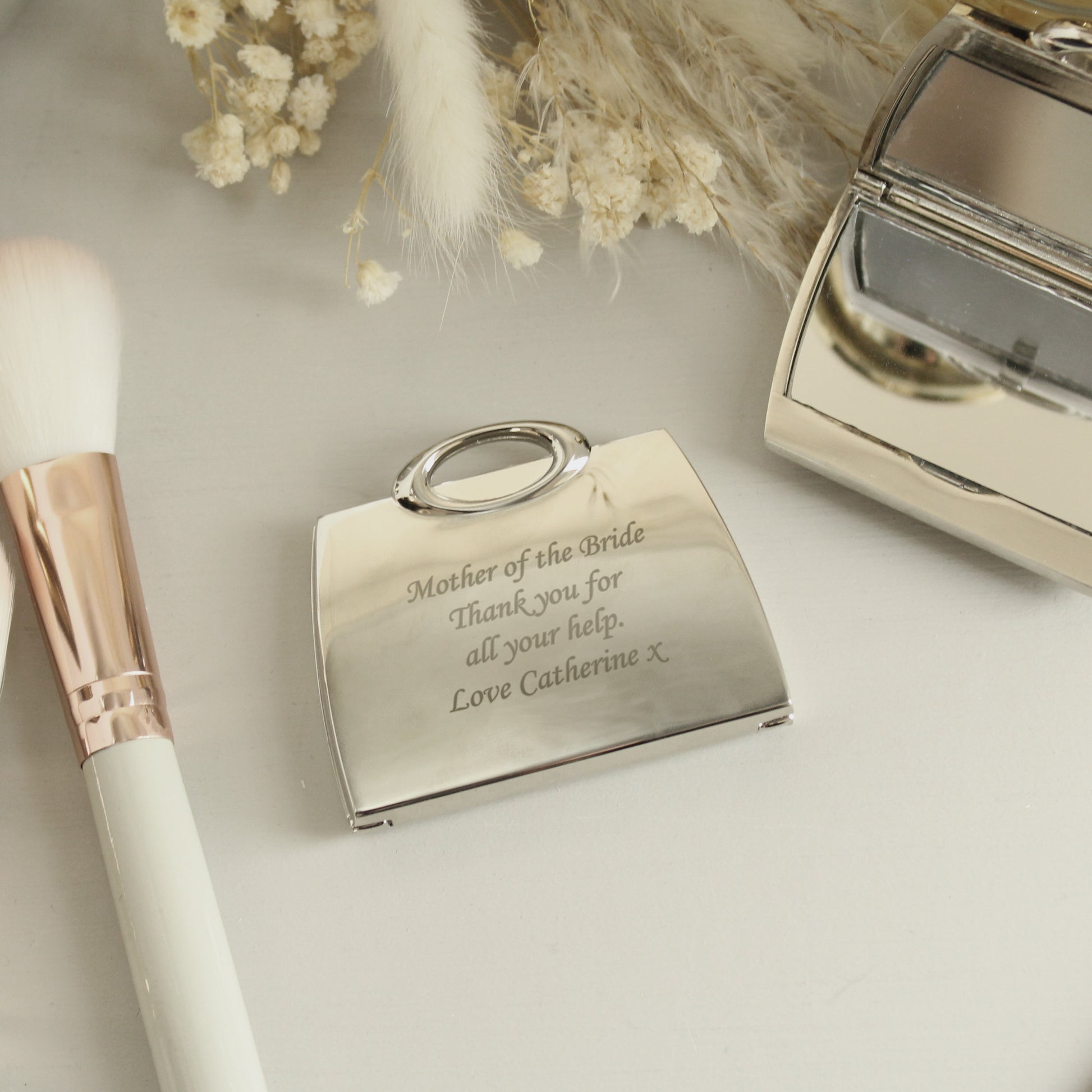 Personalised Handbag Compact Mirror - image 3