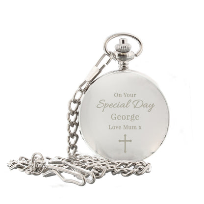 Personalised Religious Pocket Watch – Communion Confirmation & Christening Gift - image 4