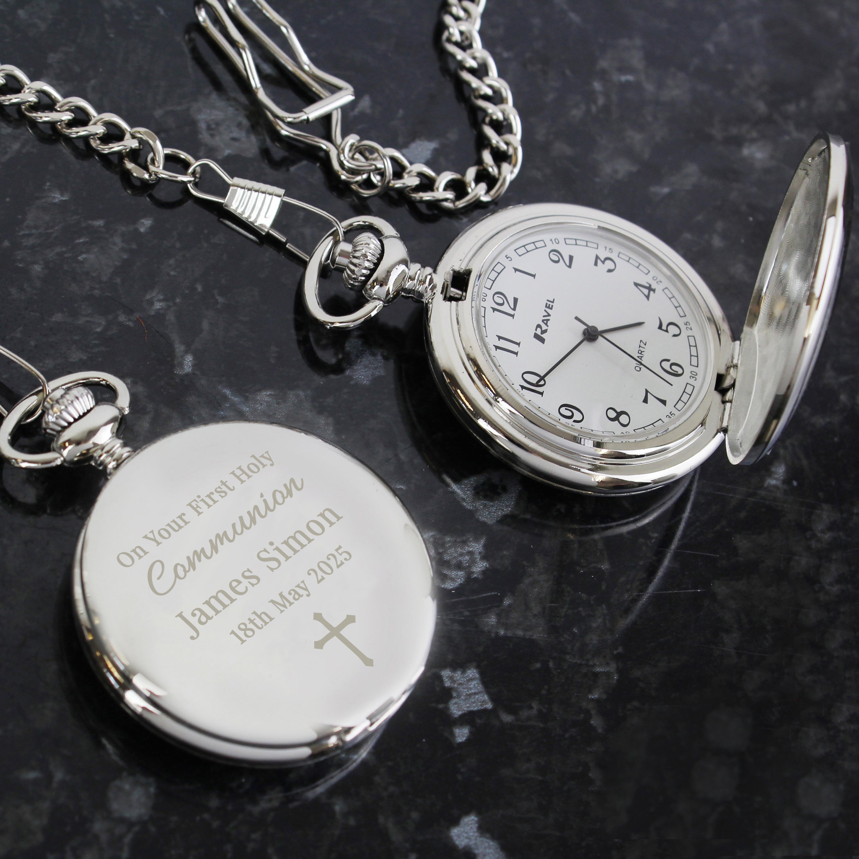 Personalised Religious Pocket Watch from Heartfelt Gifts