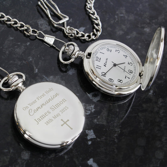 Personalised Religious Pocket Watch from Heartfelt Gifts