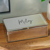 Personalised Mirrored Jewellery Box – Luxury Birthday Gift for Her