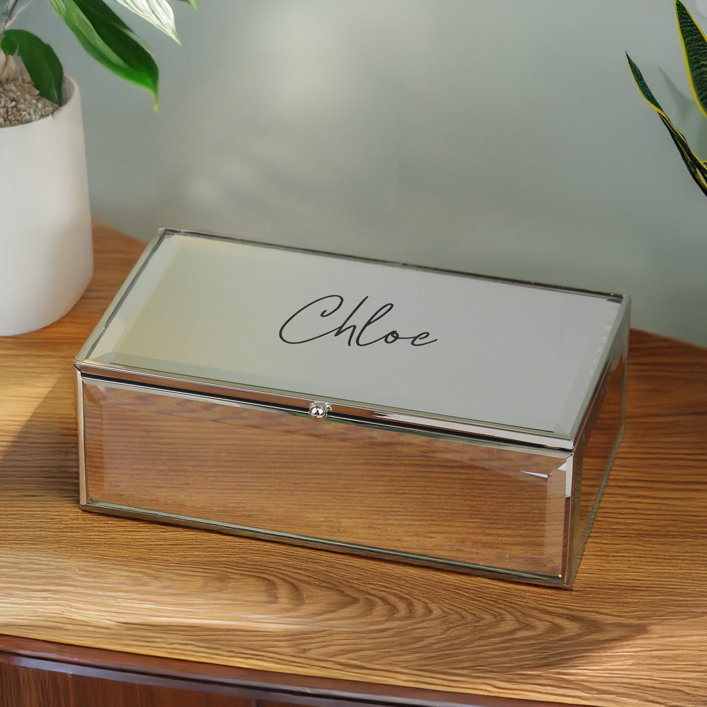 Personalised Mirrored Jewellery Box – Luxury Birthday Gift for Her - image 3