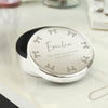 Personalised Bow Round Trinket Box – Birthday Valentine Gift for Her