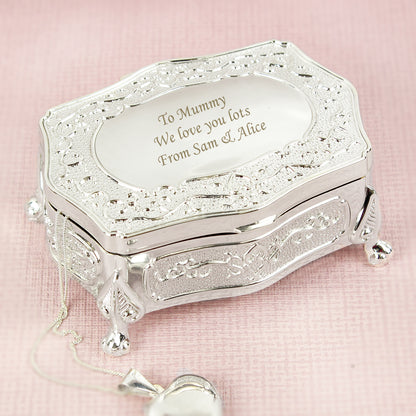 Personalised Small Antique Trinket Box - image 2