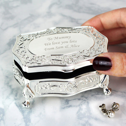 Personalised Small Antique Trinket Box - image 8