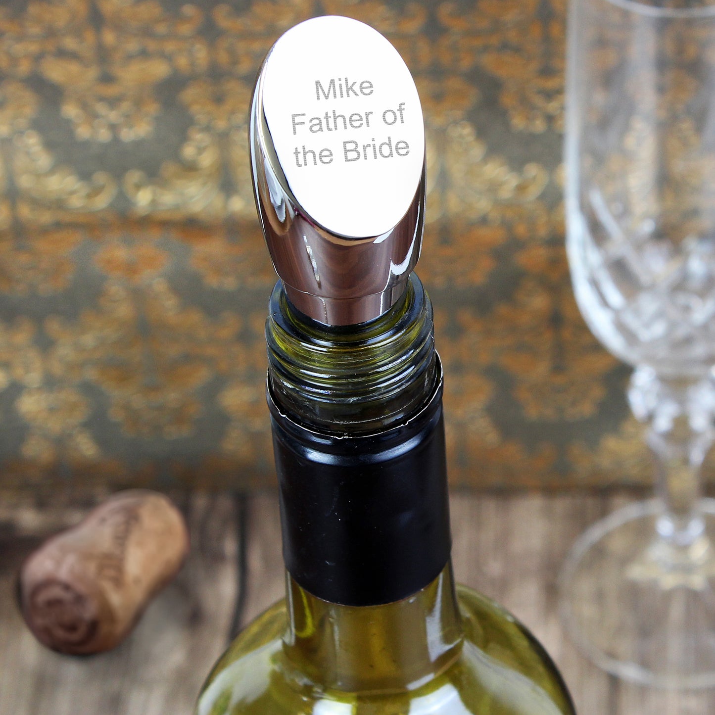 Personalised Wine Stopper from Heartfelt Gifts
