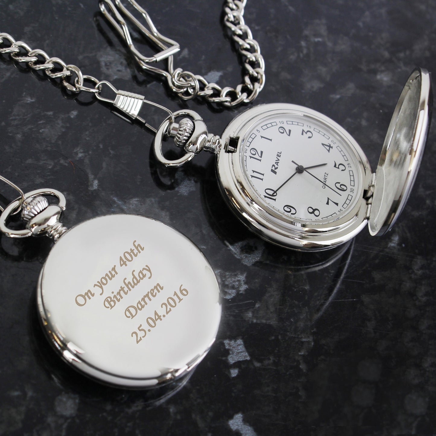 Personalised Pocket Fob Watch - image 3