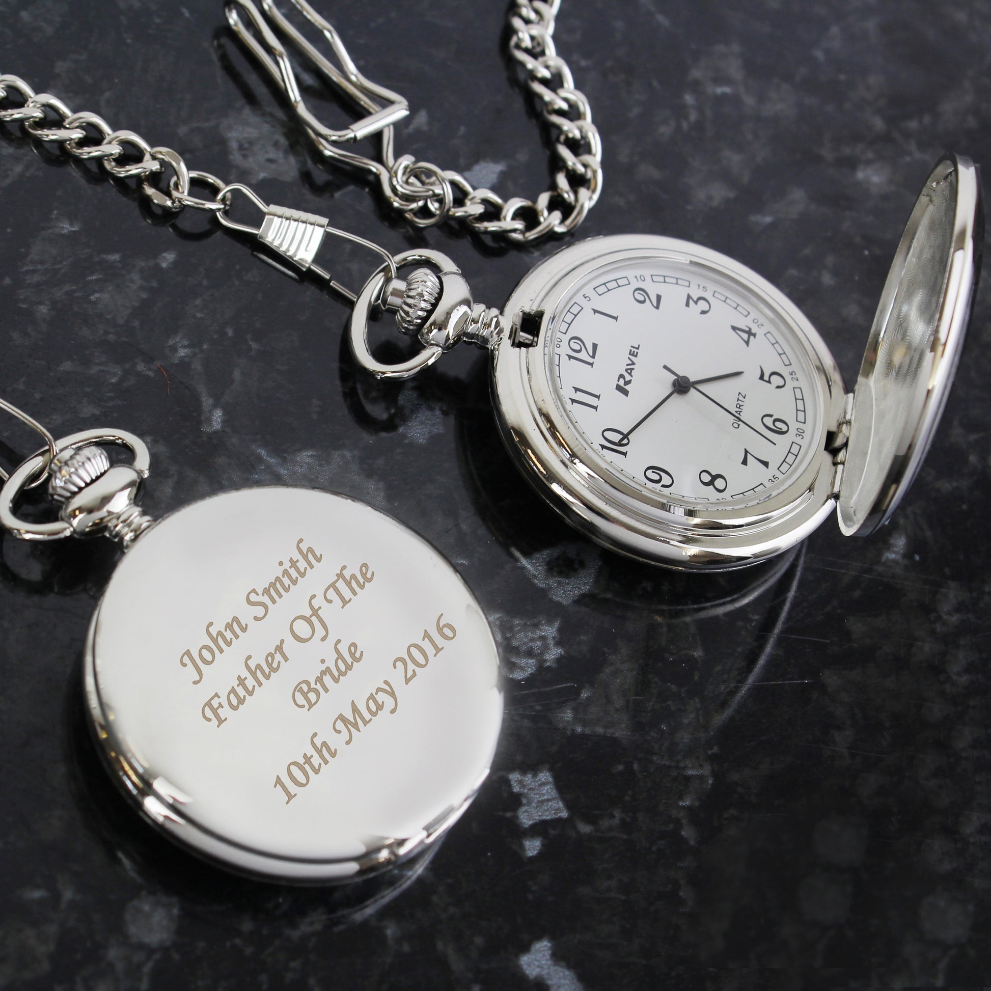 Personalised Pocket Fob Watch - image 4