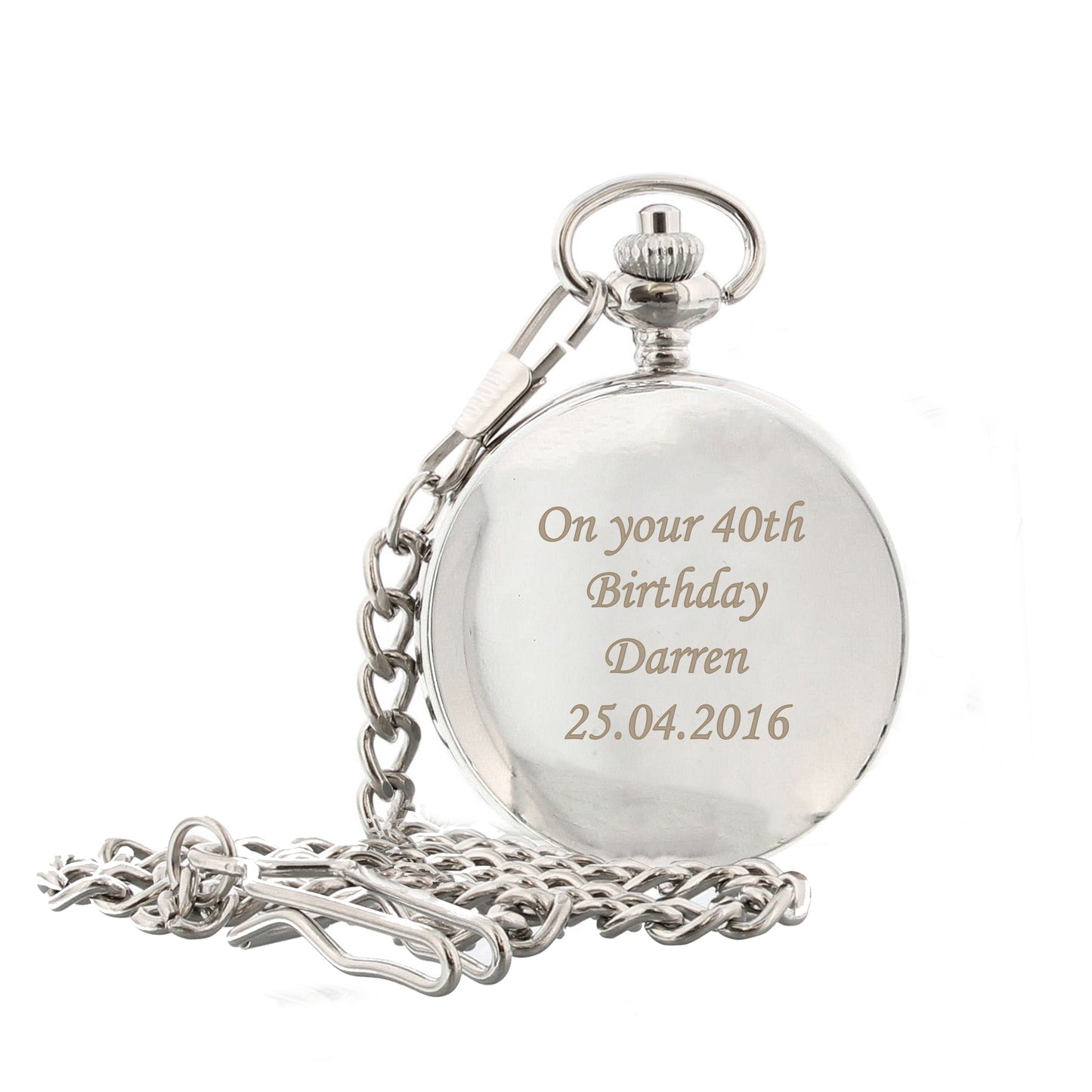 Personalised Pocket Fob Watch - image 5