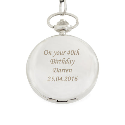 Personalised Pocket Fob Watch - image 10