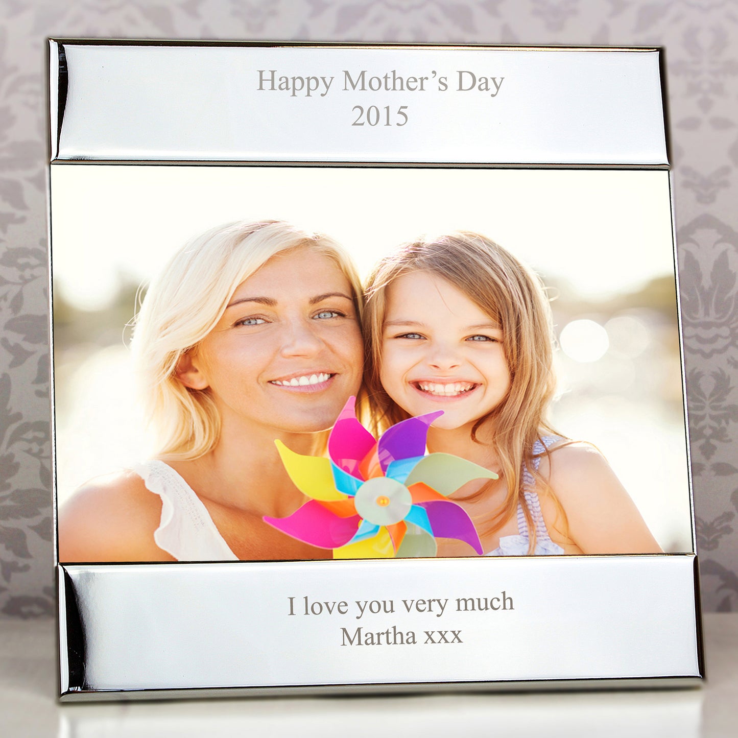 Personalised Silver 6x4 Photo Frame - image 11