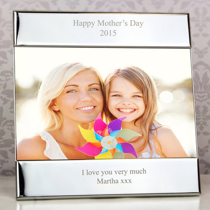 Personalised Silver 6x4 Photo Frame - image 11