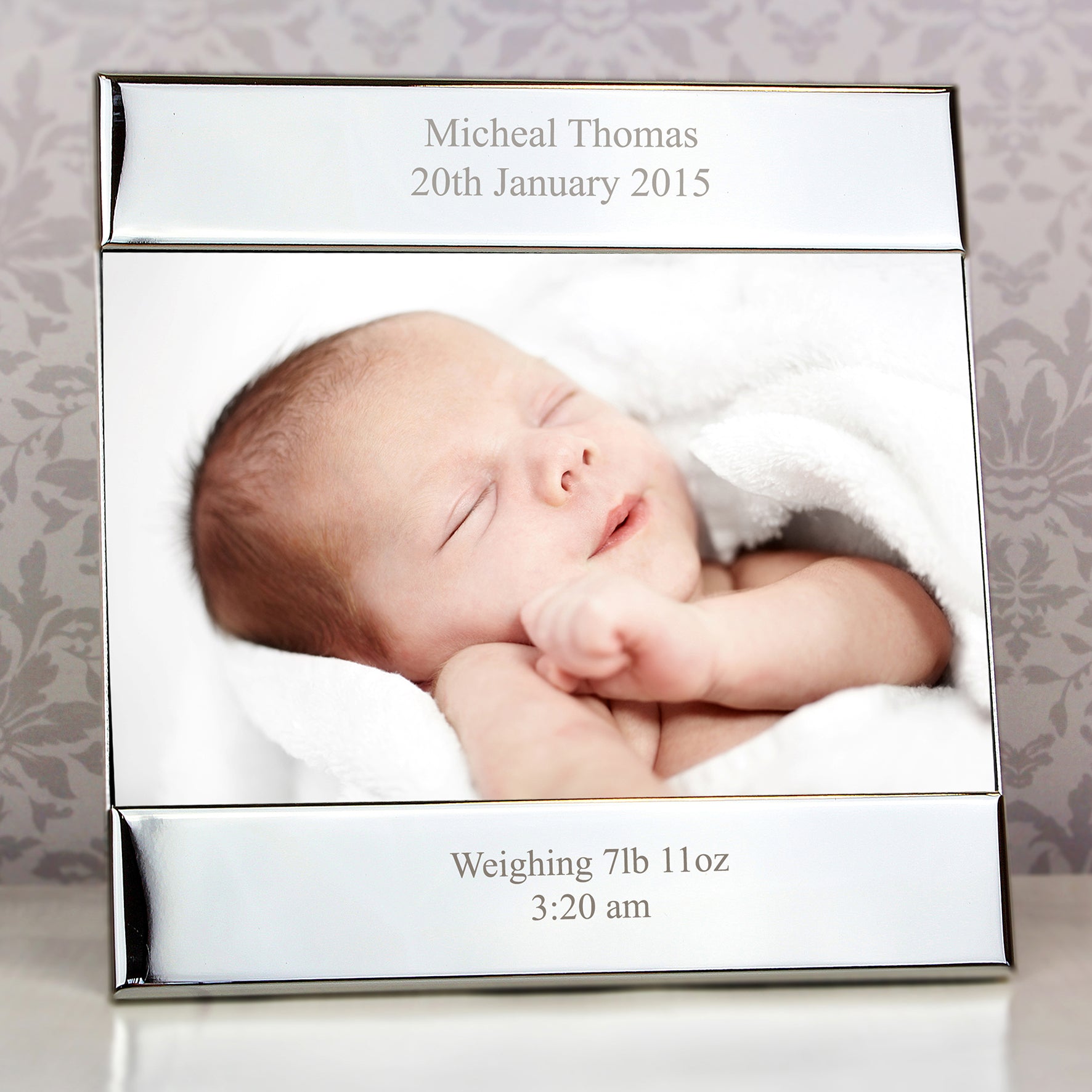Personalised Silver 6x4 Photo Frame - image 12