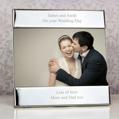 Personalised Silver 6x4 Photo Frame - image 13