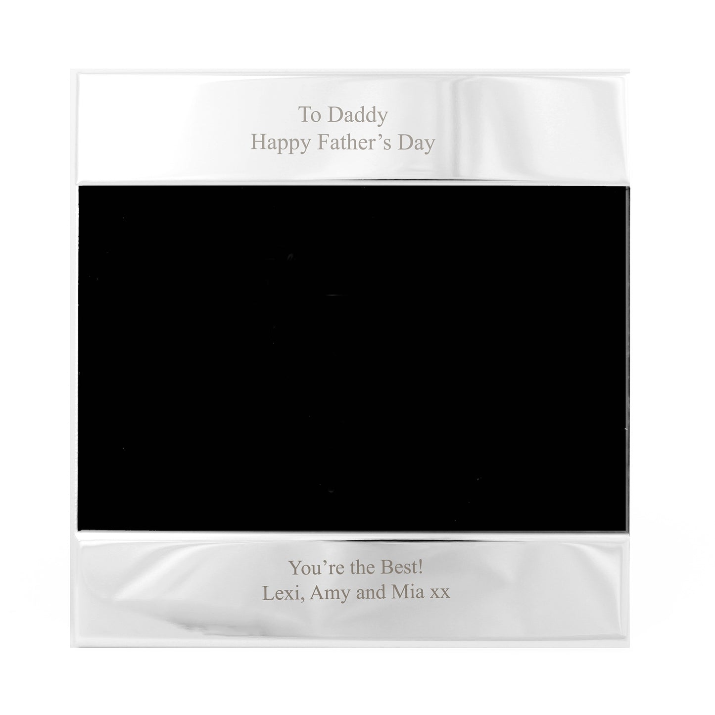 Personalised Silver 6x4 Photo Frame - image 14