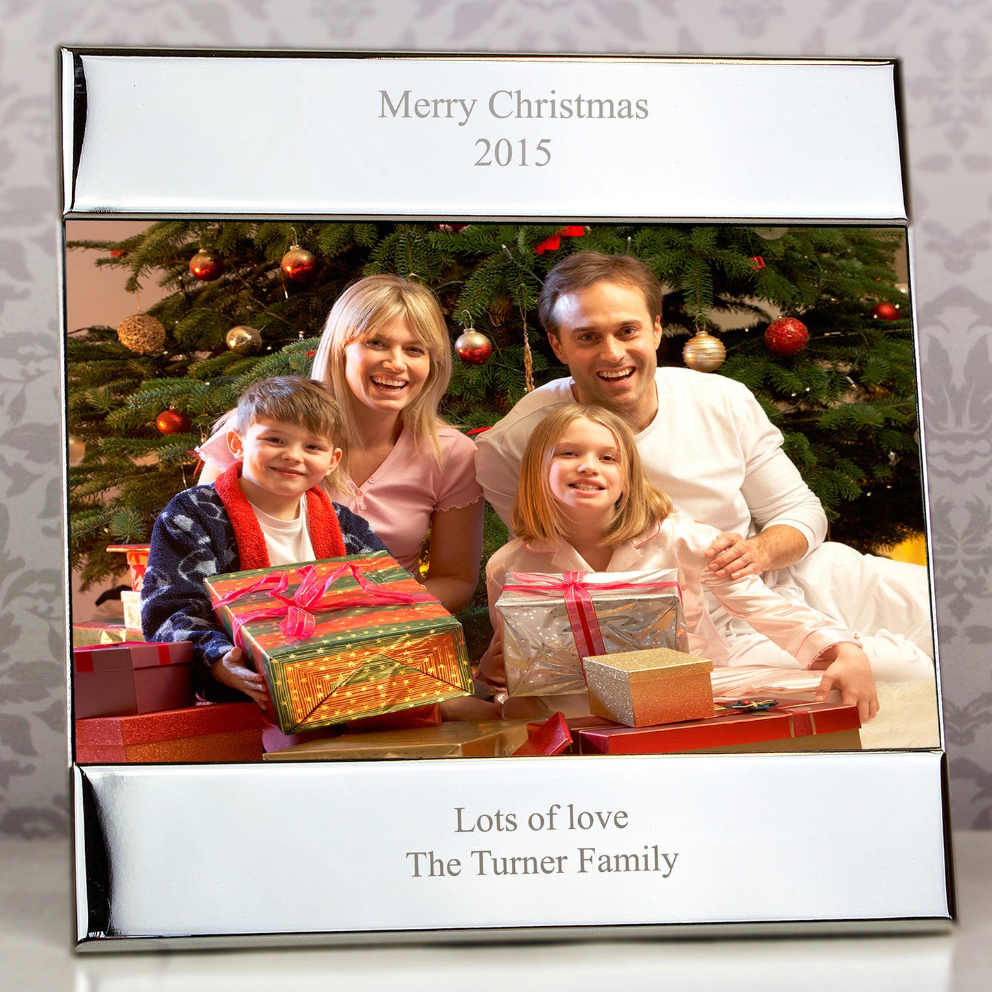 Personalised Silver 6x4 Photo Frame - image 7