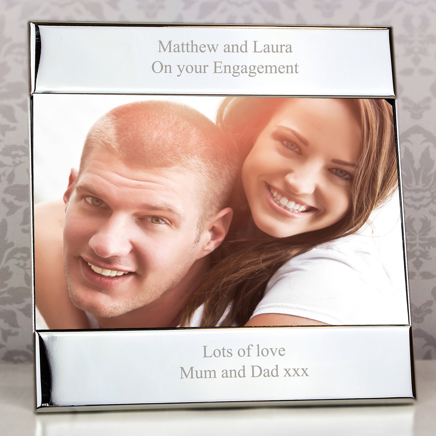 Personalised Silver 6x4 Photo Frame - image 8