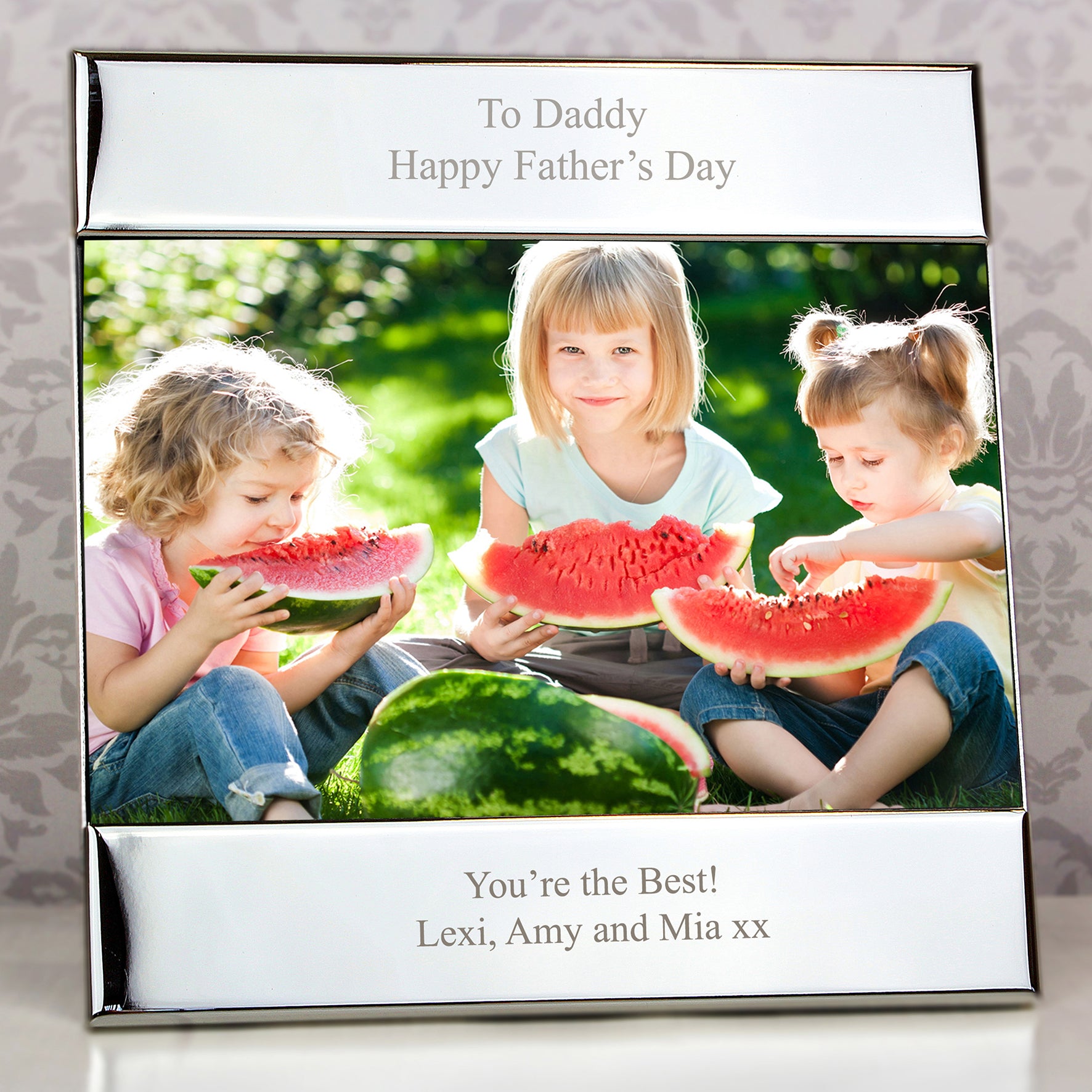 Personalised Silver 6x4 Photo Frame - image 9