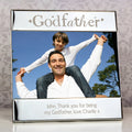 Personalised Silver Godfather 6x4 Photo Frame from Heartfelt Gifts