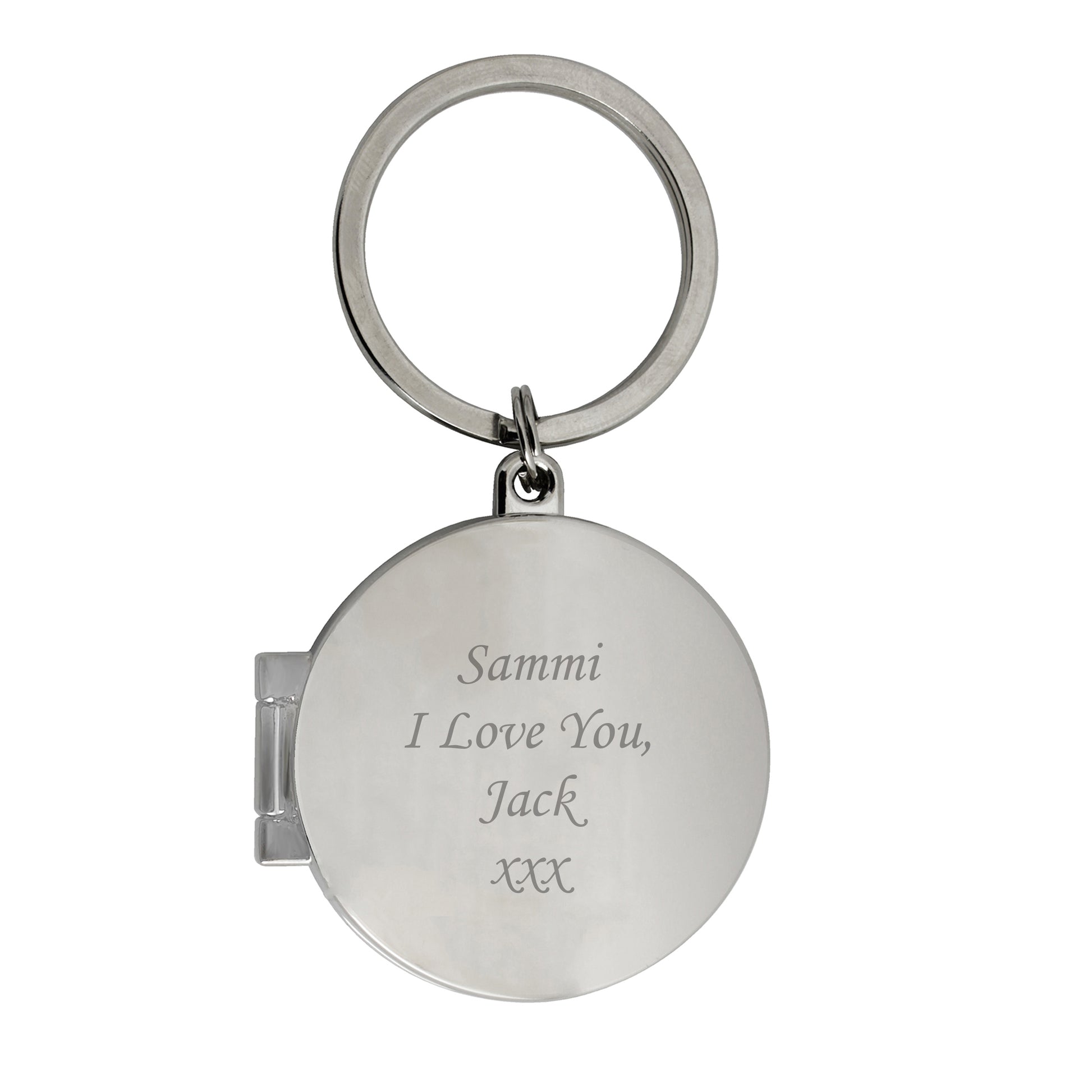 Personalised Round Photo Keyring - image 5