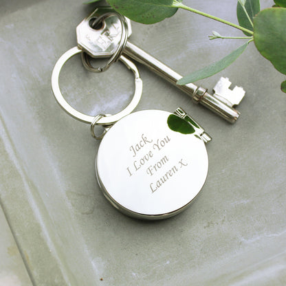 Personalised Round Photo Keyring - image 6