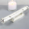 Personalised Christening Silver Plated Certificate Holder
