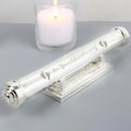 Personalised Christening Silver Plated Certificate Holder from Heartfelt Gifts