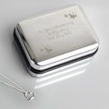 Personalised Butterfly Sterling Silver Heart Necklace and Box from Heartfelt Gifts