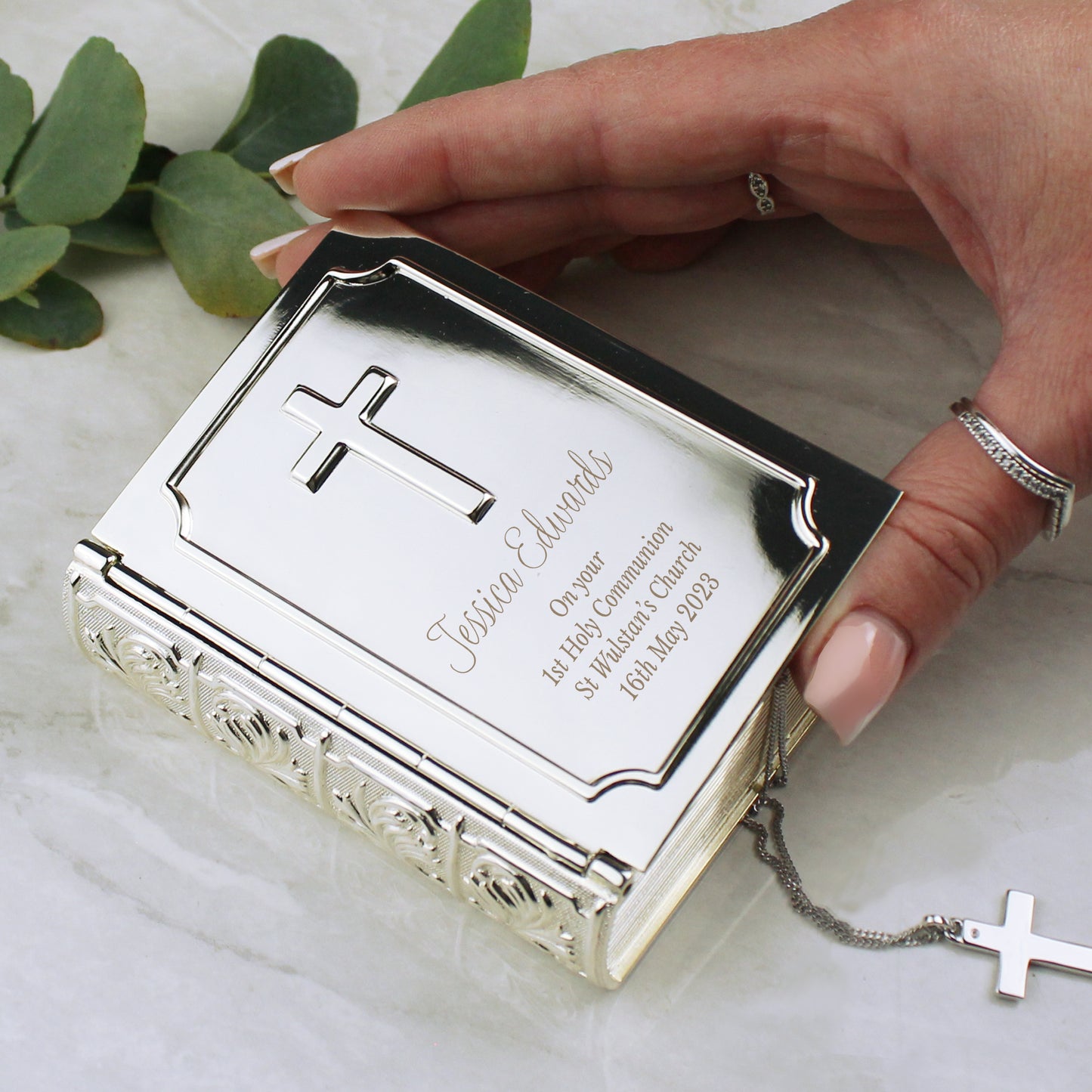 Personalised Bible Trinket Box - image 2