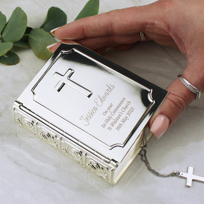 Personalised Bible Trinket Box - image 2