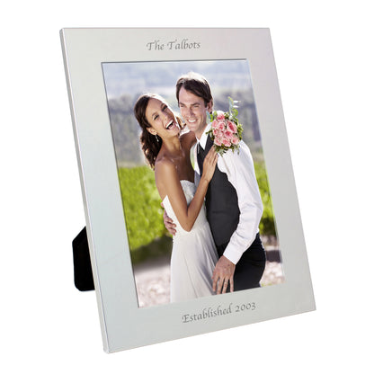 Personalised Silver 5x7 Photo Frame - image 4