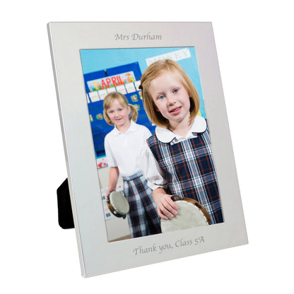 Personalised Silver 5x7 Photo Frame - image 9