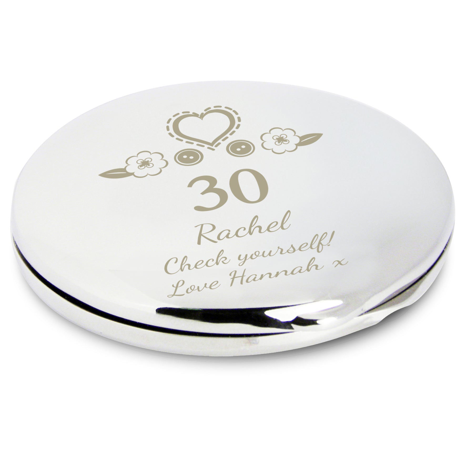 Personalised Birthday Craft Compact Mirror - image 4