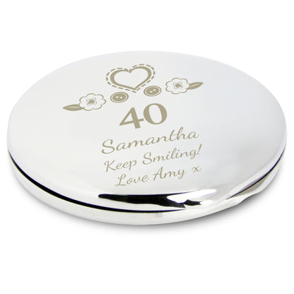 Personalised Birthday Craft Compact Mirror - image 5